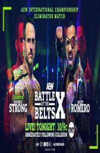 دانلود شو AEW Battle Of The Belts X